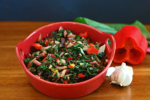 Sauteed Swiss Chard (Gluten Free)
