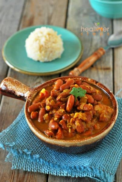 Kidney Bean Curry (Vegan, Gluten-free)
