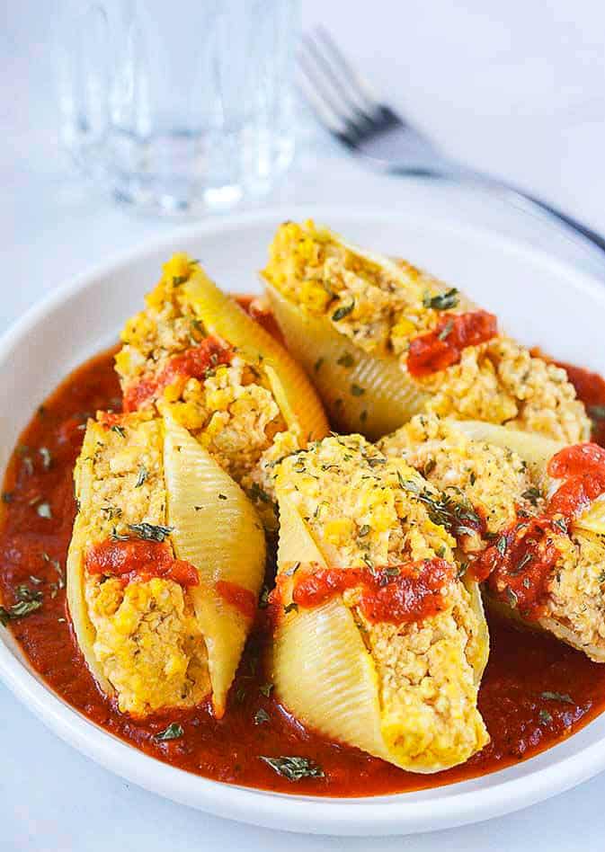 Pumpkin Stuffed Shells