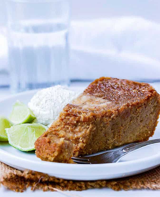 Vegan Jamaican Sweet Potato Pudding - Healthier Steps