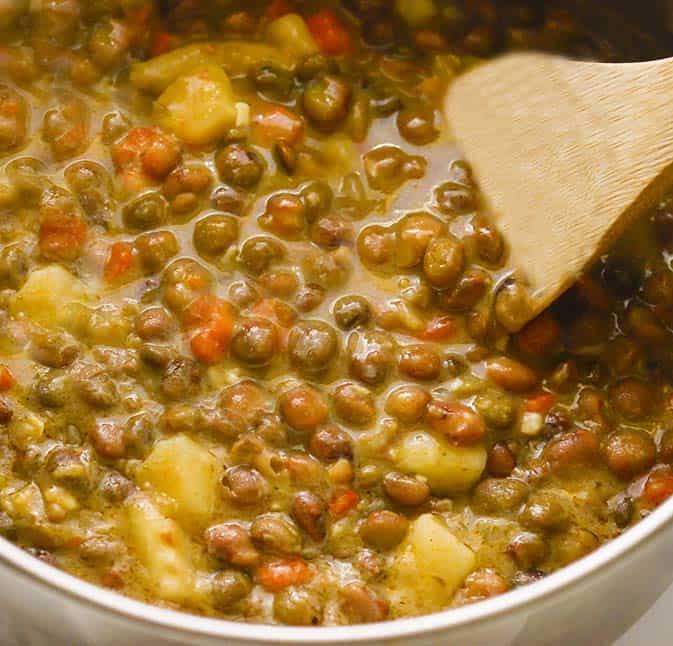 Jamaican Gungo Peas Soup (Pigeon Peas) Vegan Healthier Steps