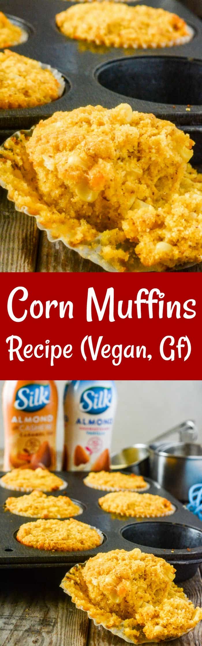 Corn Muffins Recipe (Vegan, GlutenFree) Healthier Steps