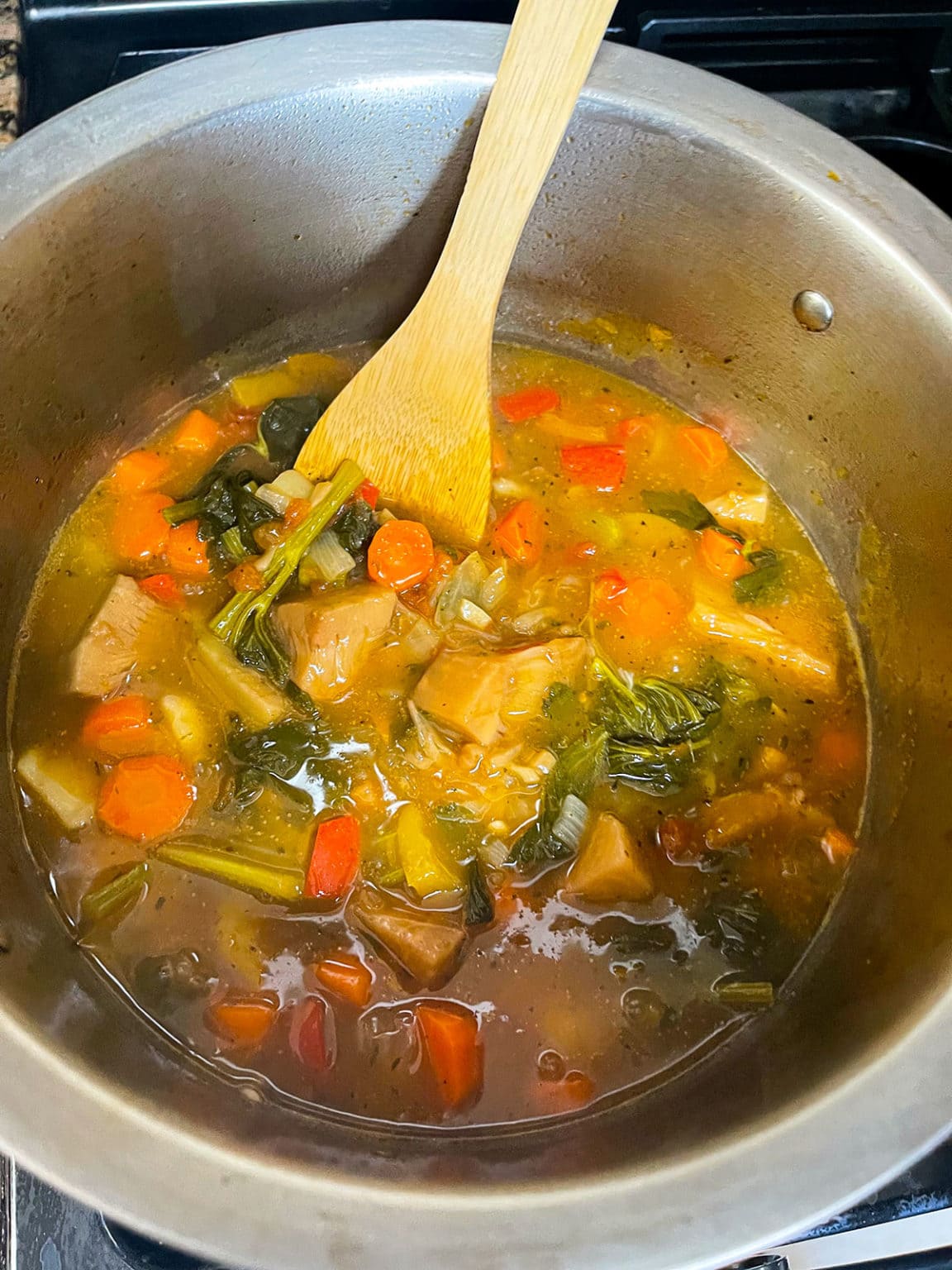 Vegan Jackfruit Stew Healthier Steps