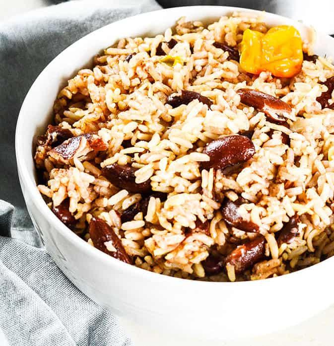 Instant Pot Jamaican Rice And Peas