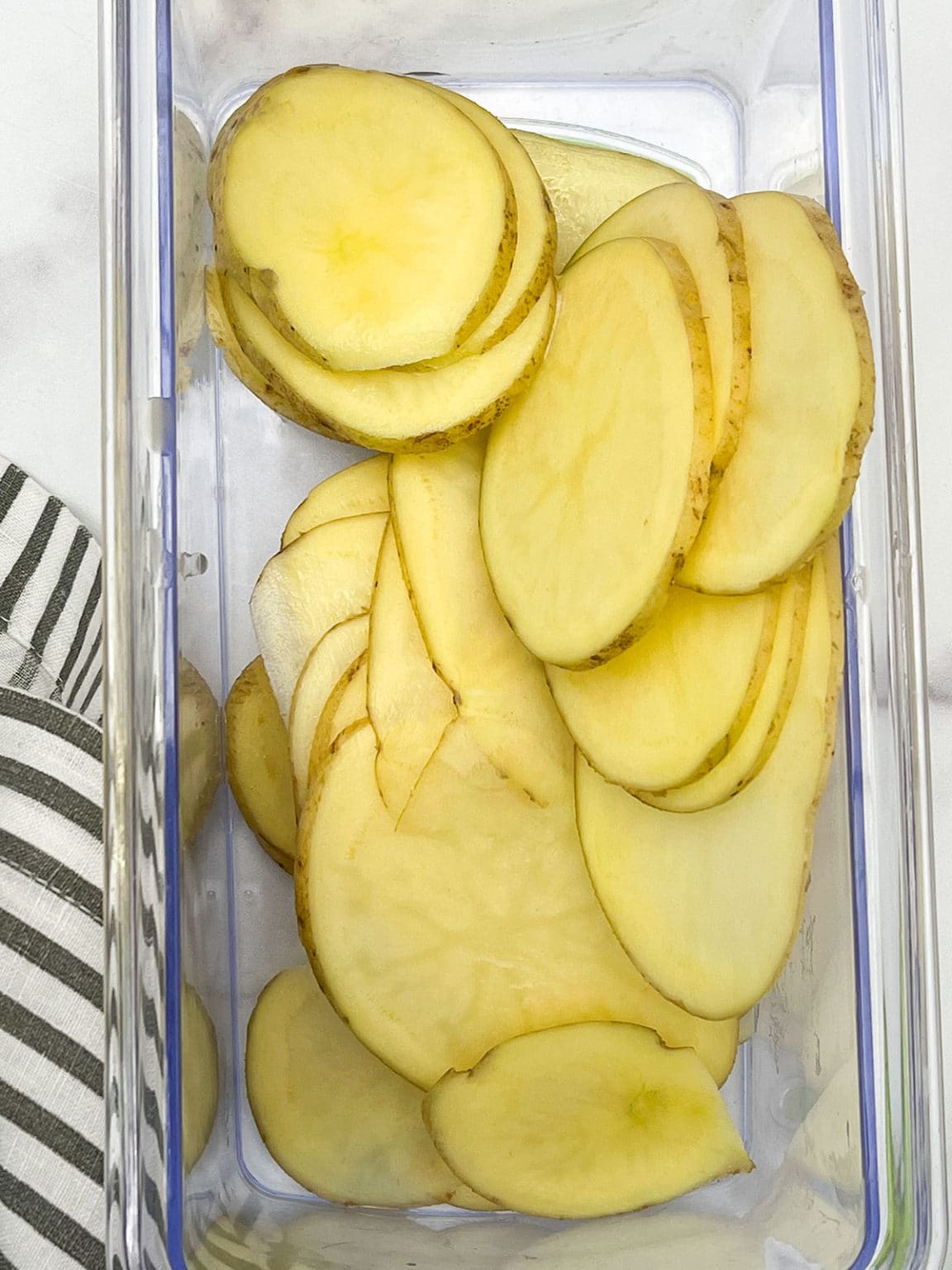 Homemade Baked Potato Chips Healthier Steps