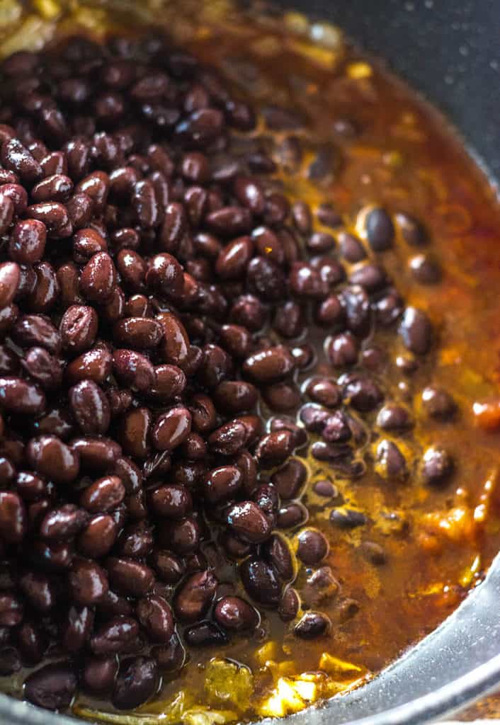 Vegan Black Bean Tacos - Healthier Steps