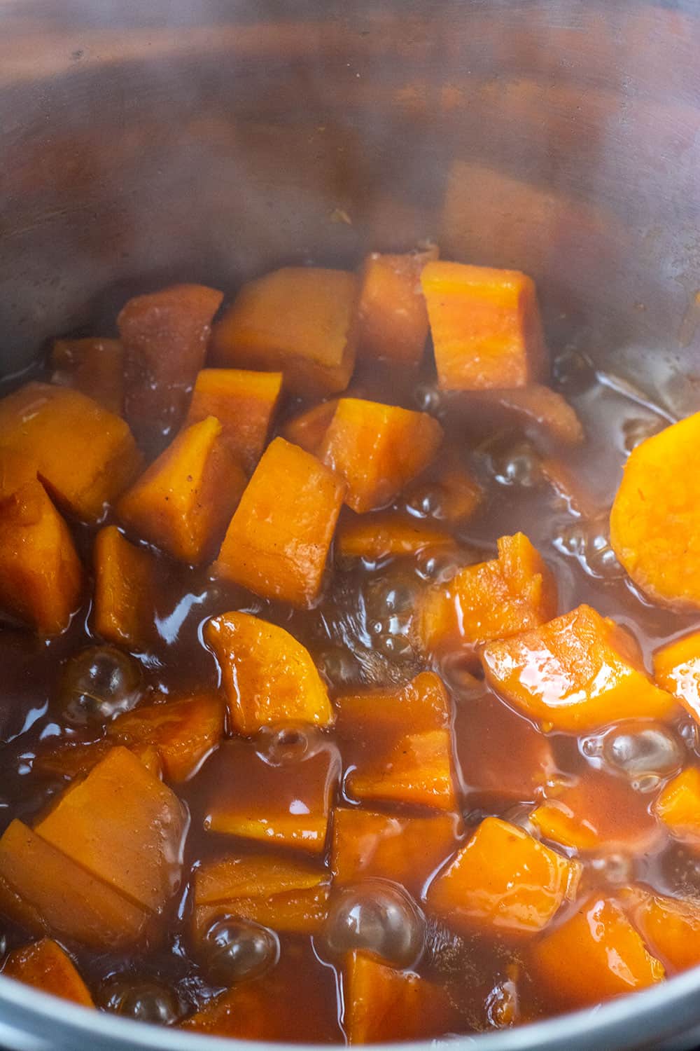 Candied sweet discount potatoes instant pot