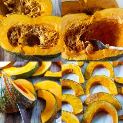 Roasted Kabocha Squash - Healthier Steps