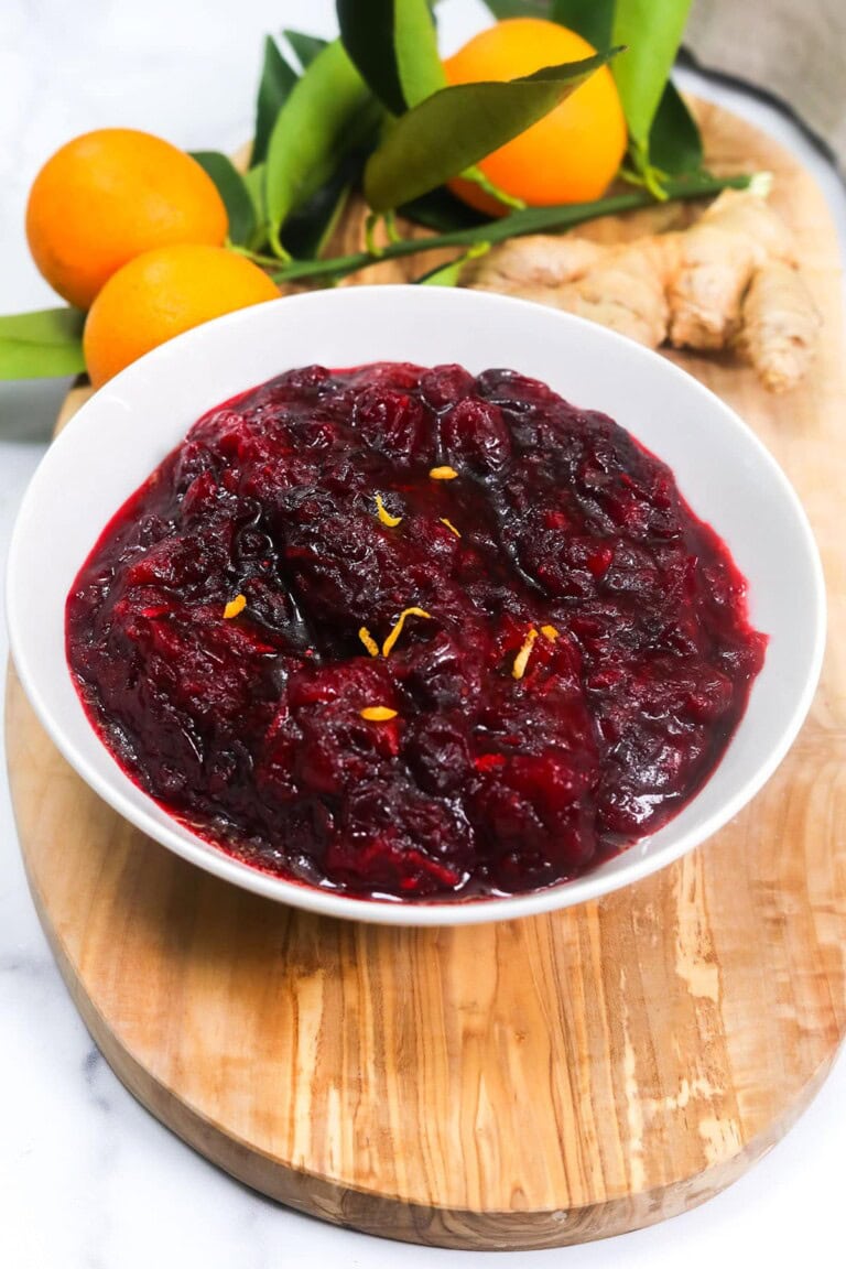 Vegan Cranberry Sauce