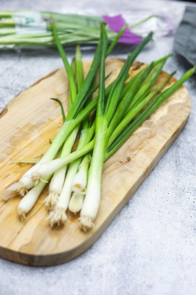 How To Chop Green Onions