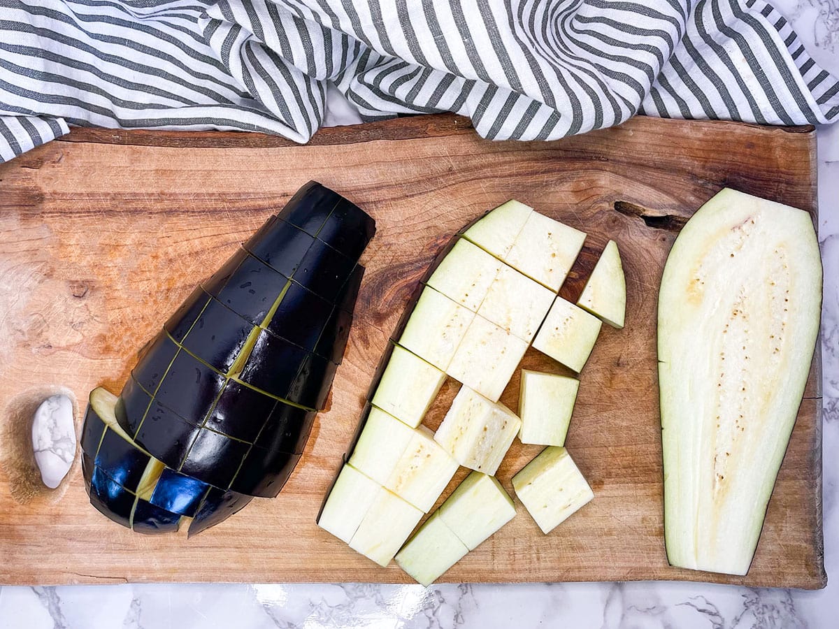 How to Cut Eggplant