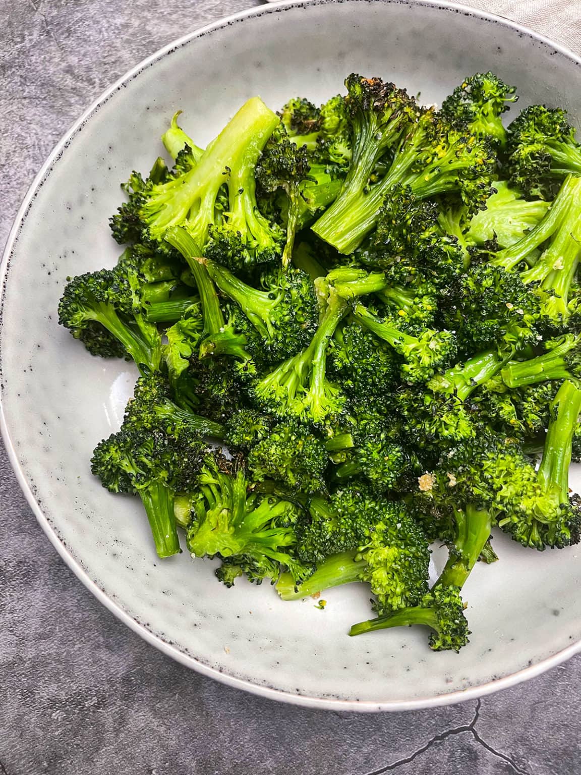 Air Fryer Frozen Broccoli Healthier Steps