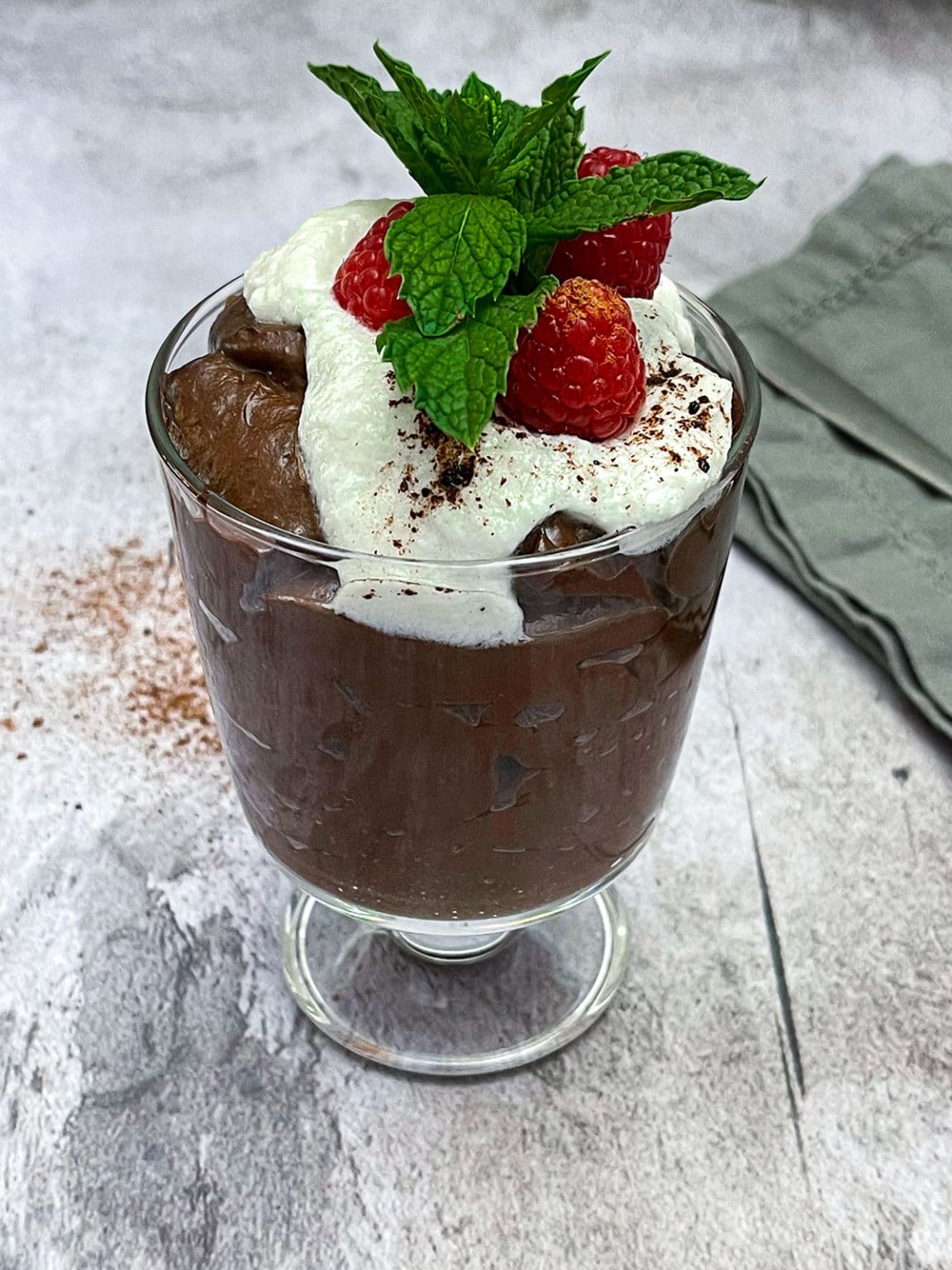 Vegan Carob Mousse Healthier Steps