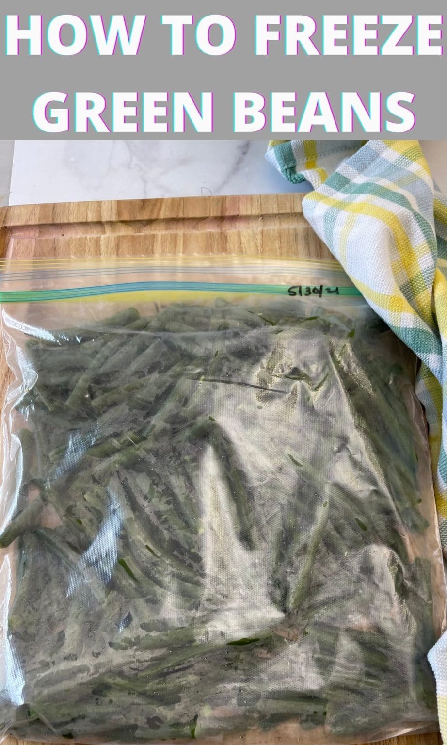 How To Freeze Green Beans Healthier Steps