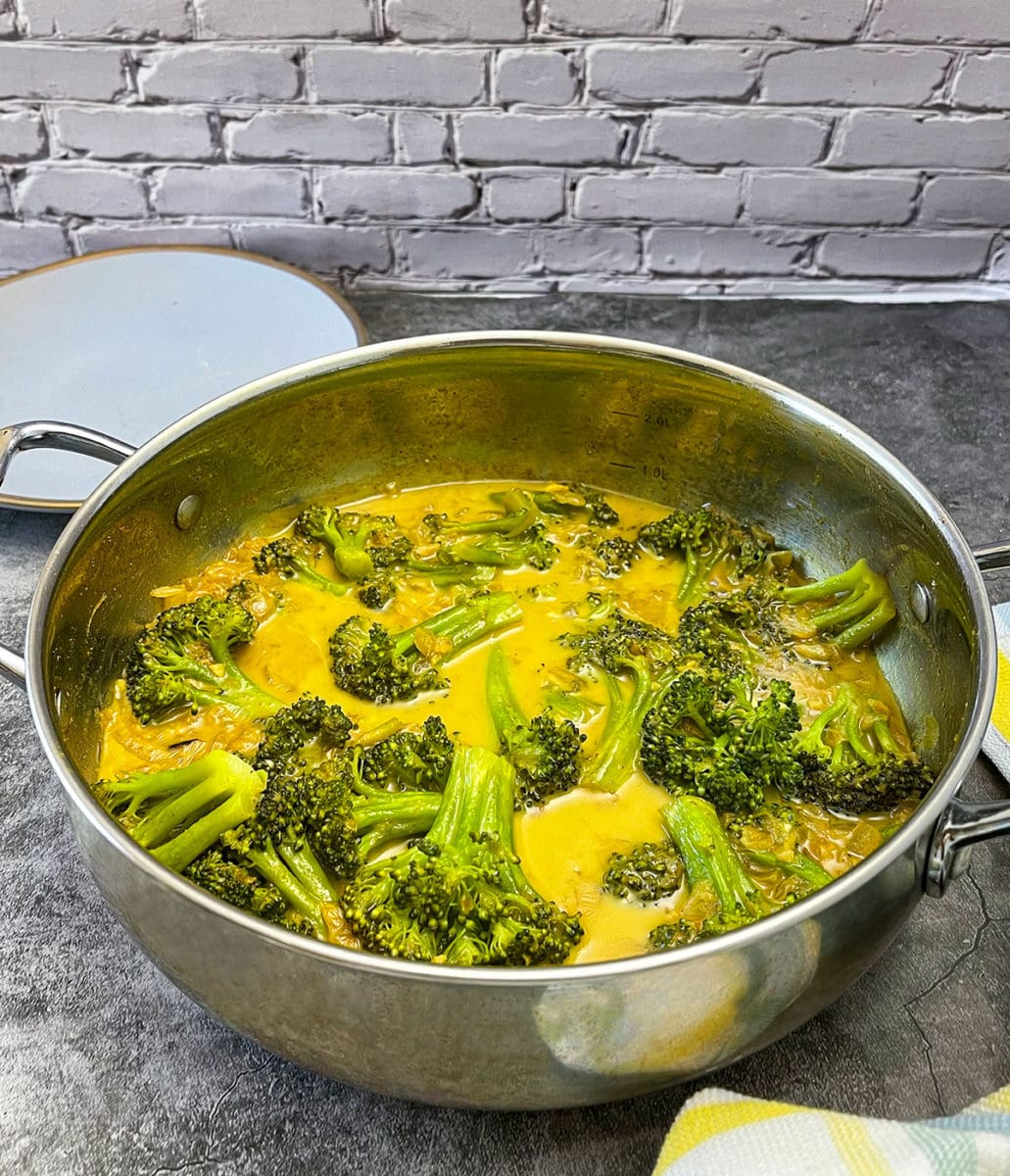 Broccoli Curry Healthier Steps