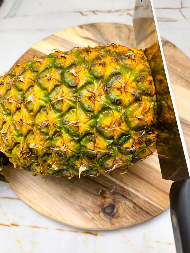 How To Peel A Pineapple Healthier Steps