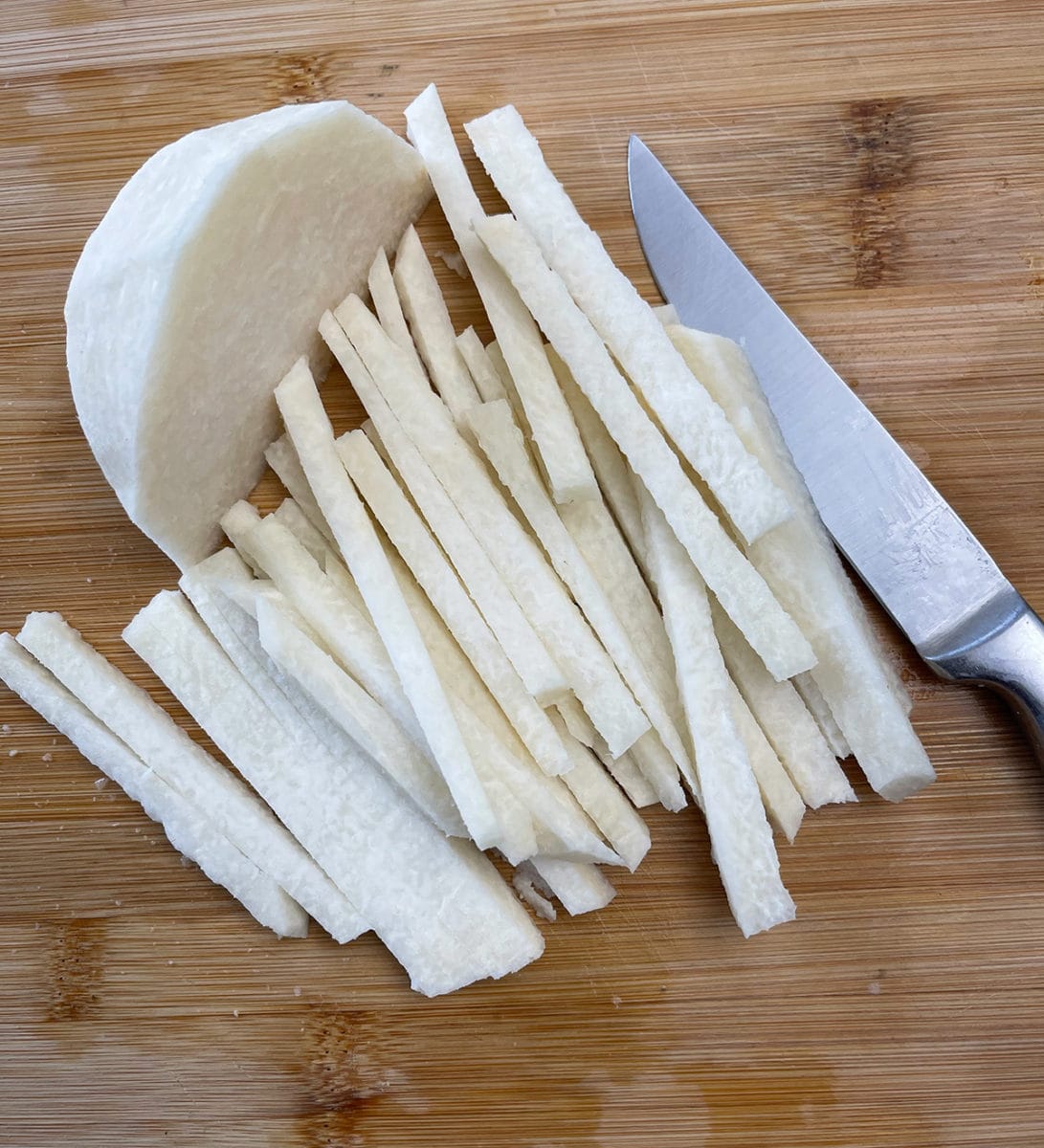 Vegan Jicama Slaw Healthier Steps