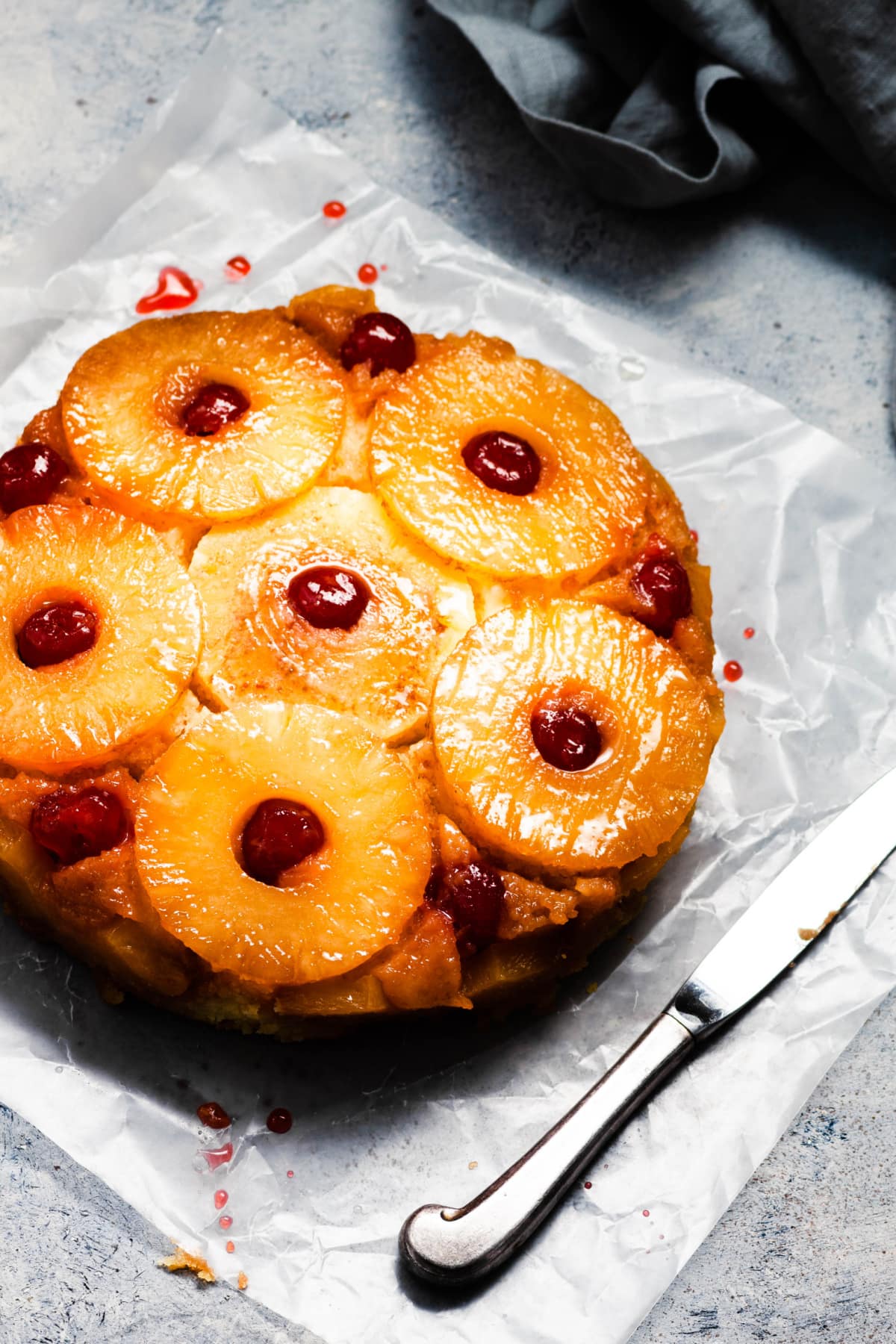 Vegan Pineapple Upside Down Cake