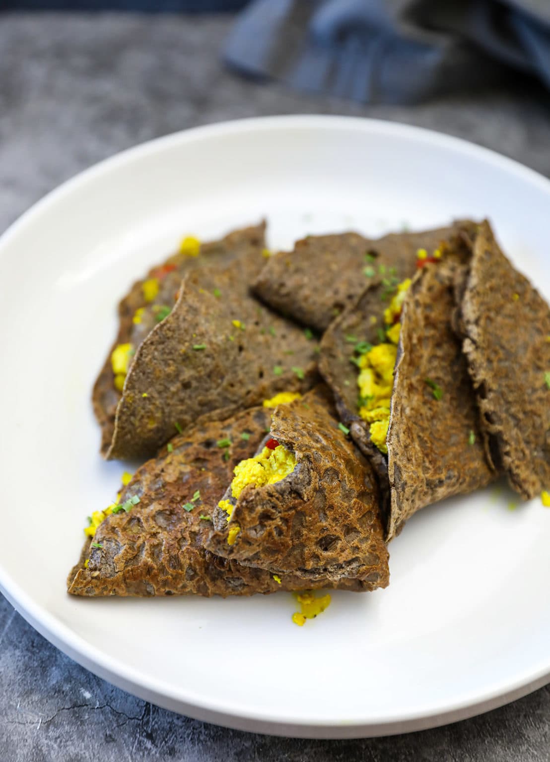Savory Buckwheat Crepes Healthier Steps