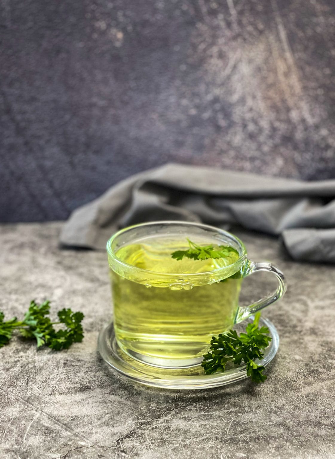 Parsley Tea Healthier Steps