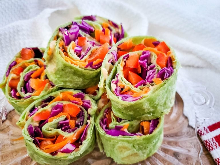 Vegan Pinwheels Healthier Steps