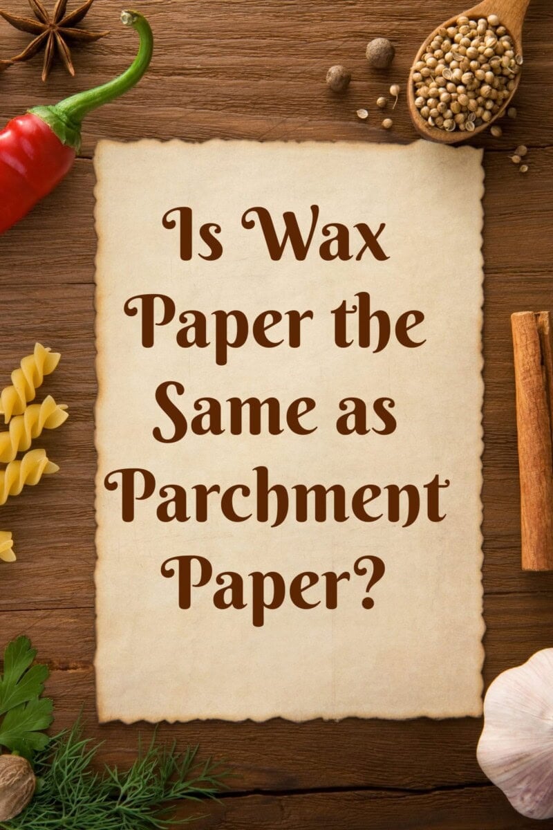 Is Wax Paper the Same as Parchment Paper? Healthier Steps