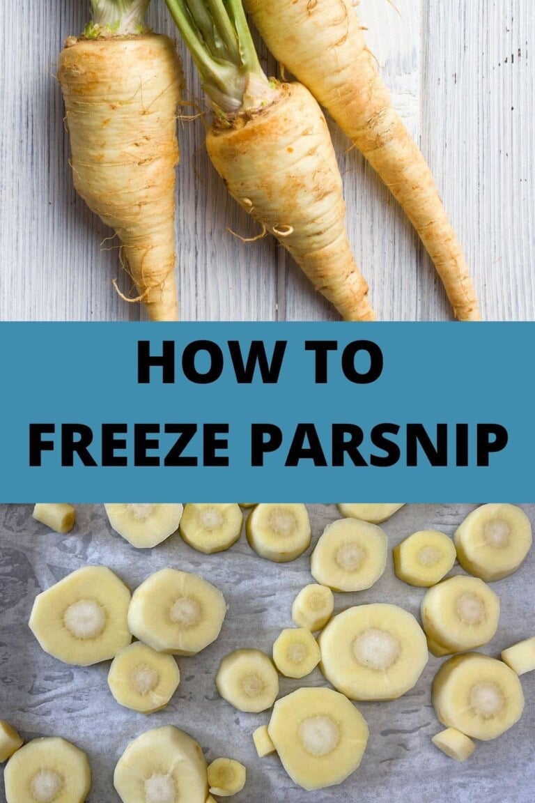 How to Freeze Parsnips