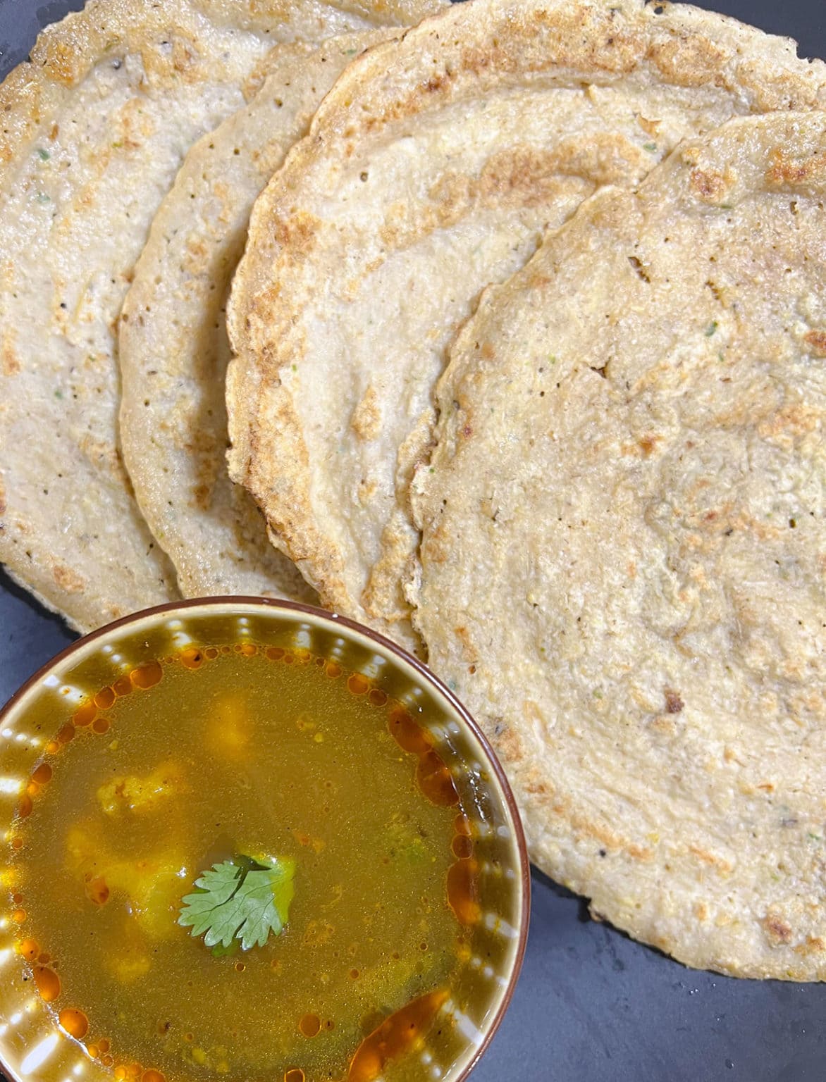 Lentil Oat Dosa Healthier Steps